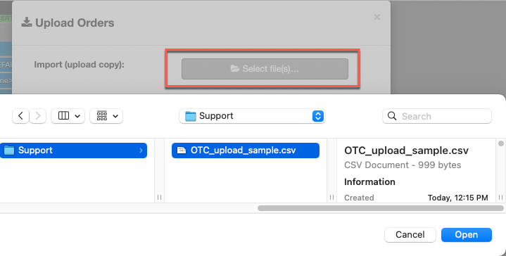アップロード ダイアログ アップロード ダイアログ